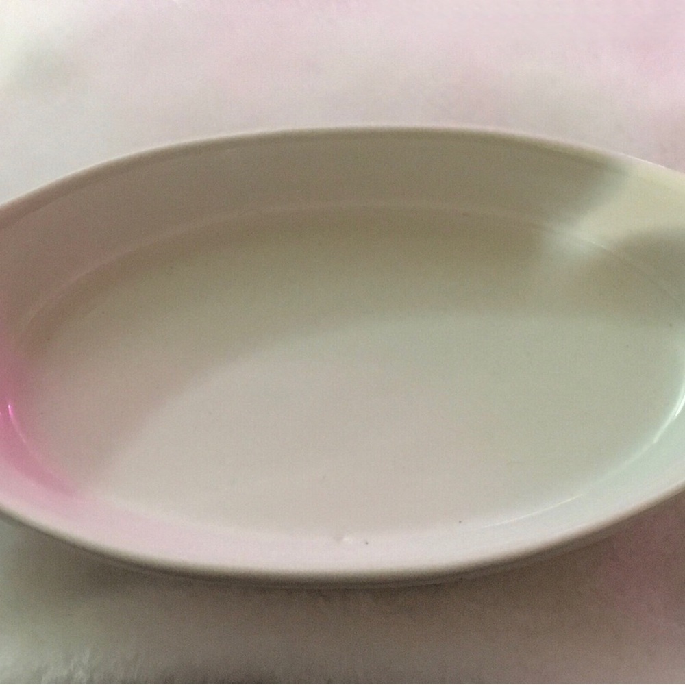 Elegant Oval White Serving Platter